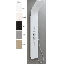 Zonda 1500, coloana dus compozit